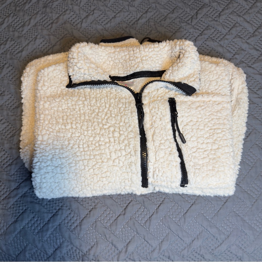 Cozy Cream Sherpa Pullover